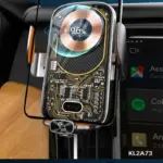 15W Wireless Automatic Opening And Closing Charging Car Holder