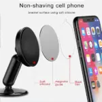 Universal Car Holder Mobile Phone Holder Stand In Car Mount Phone Holder Car 360D Magnetic - Image 2